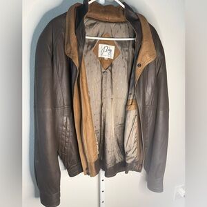 Remy Men's Brown Leather Jacket